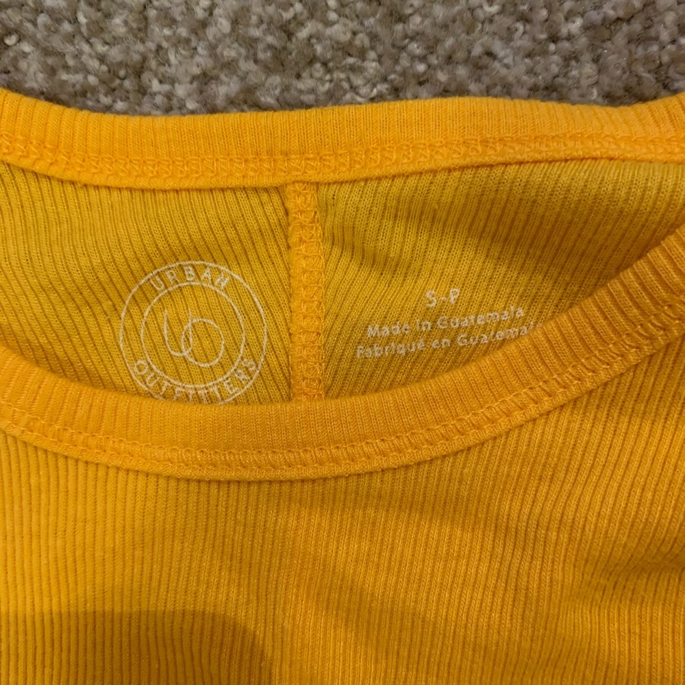 Yellow Short Sleeve Tee - Picture 3 of 4